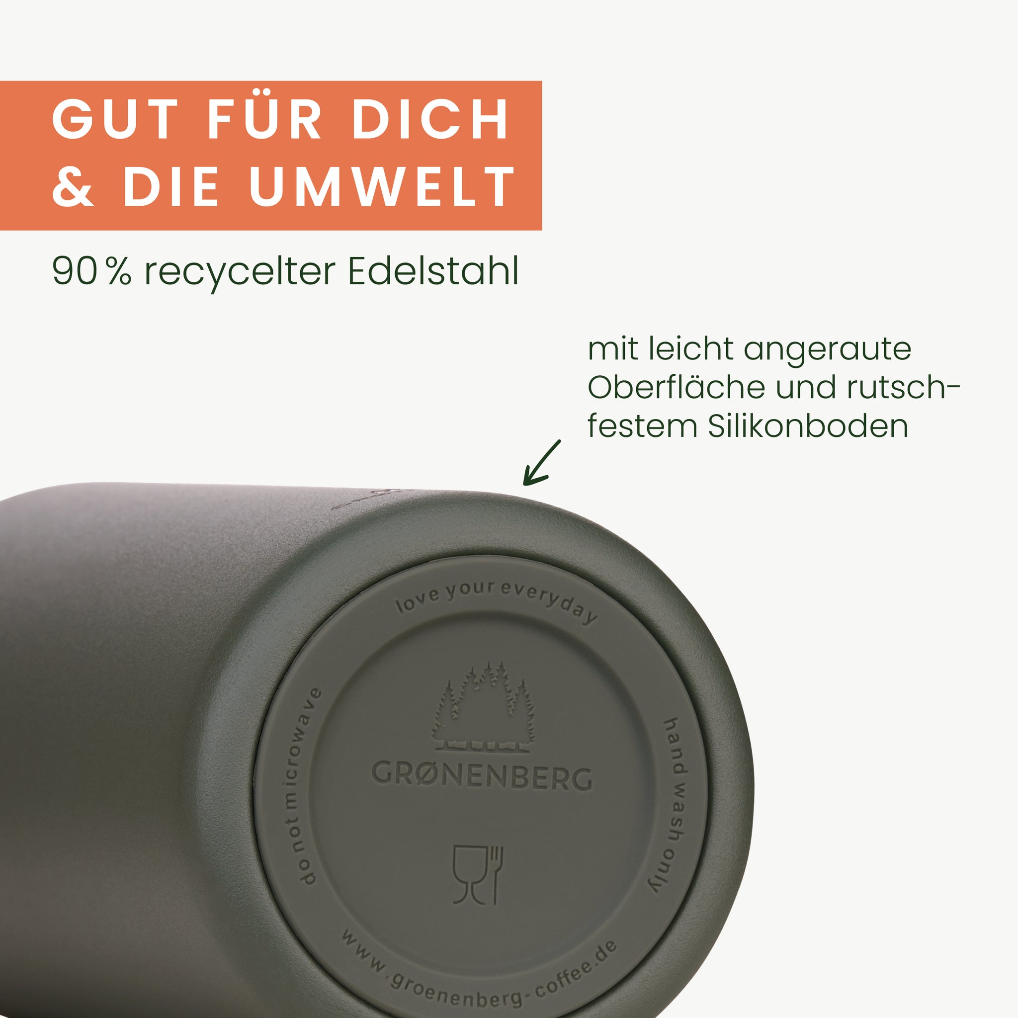 Trinkflasche Thermo aus Edelstahl | 500 ml